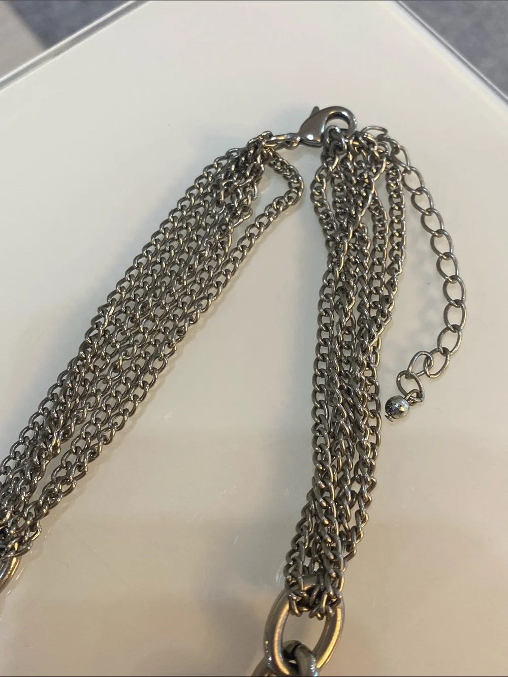 Chunky statement necklace